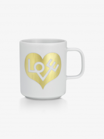 Кружка Vitra Love Heart Gold