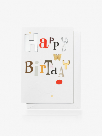 Открытка Vitra Happy Birthday