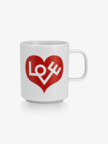 Кружка Vitra Love Heart Crimson